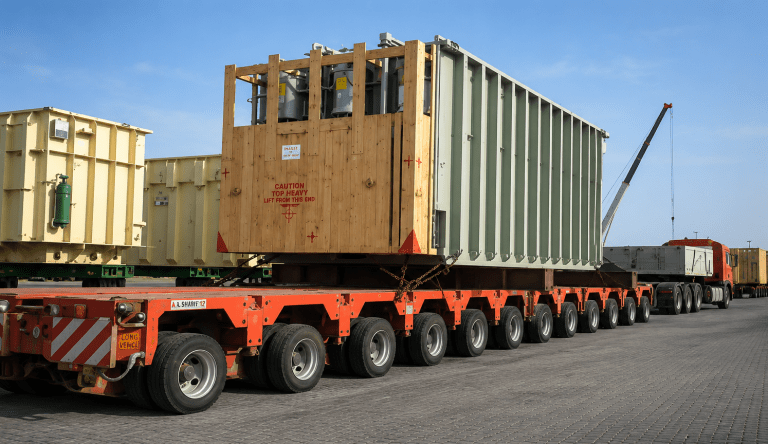 Five Areva Heavy-Lift Transformer Transportation Project