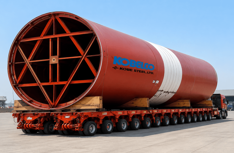 Kobe Steel Heavy-Lift Transportation Project